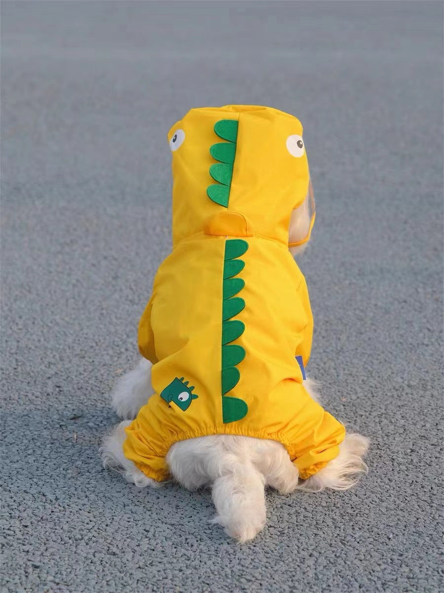 Pet Dinosaur Rain Coat