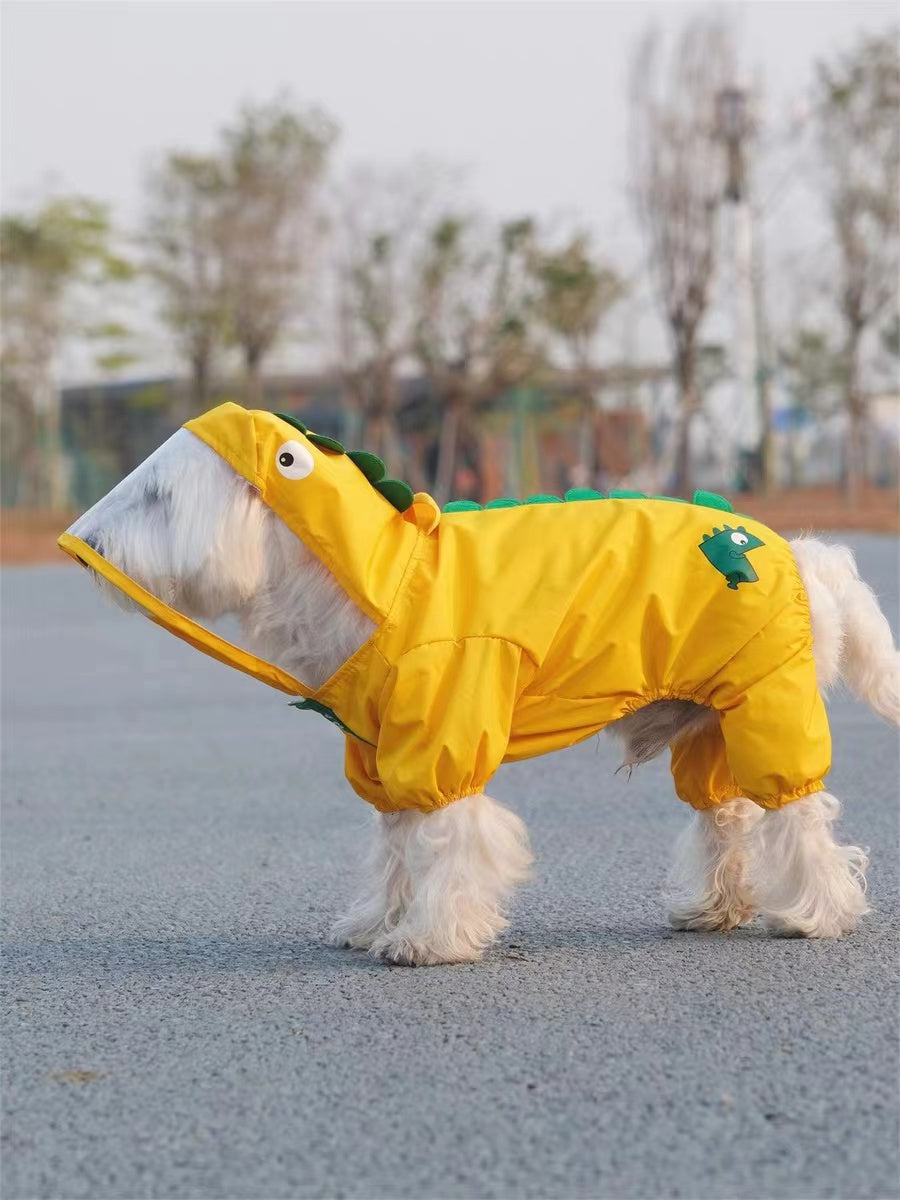 Pet Dinosaur Rain Coat